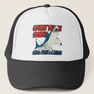 Casquette Grand requin blanc