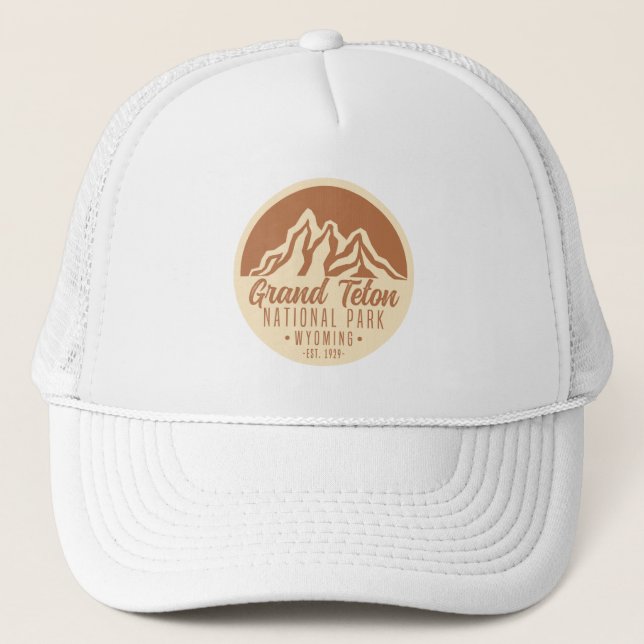 Casquette Grand Teton National Park Wyoming USA (Devant)