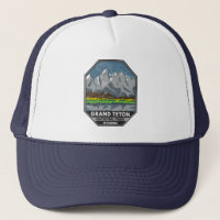 Grand Teton National Park Wyoming Vintage