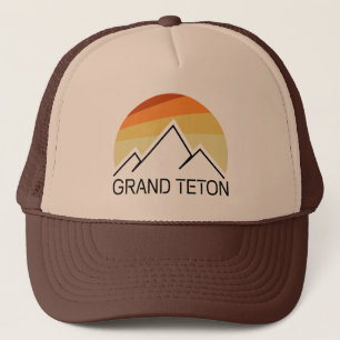 Casquette Grand Teton Wyoming Retro
