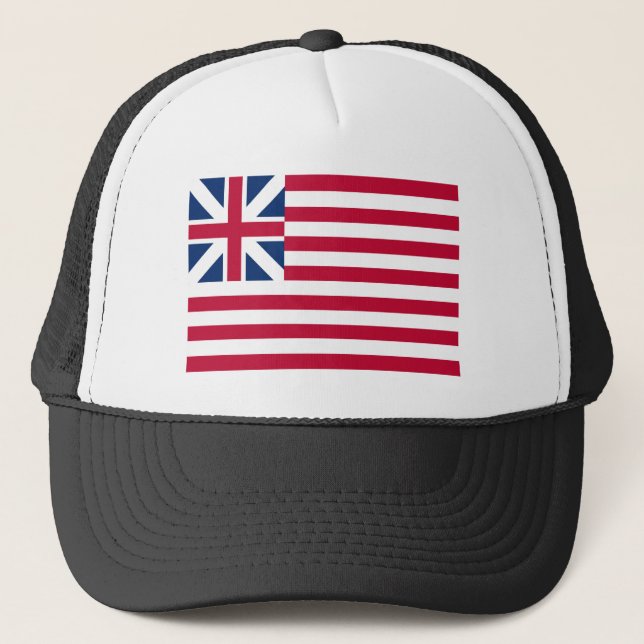 Casquette Grand Union, 1ère États-Unis Drapeau des colonies (Devant)