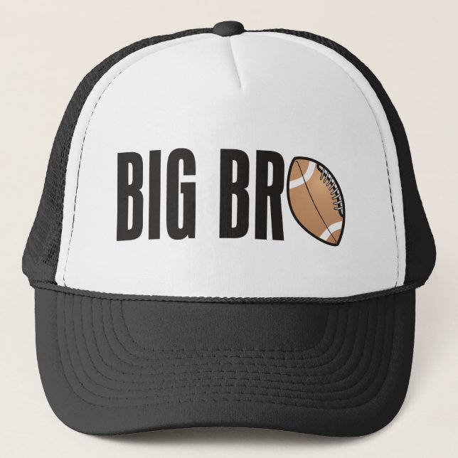 Casquette Grande chemise fraîche de Bro - thème du football (Devant)