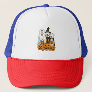 Casquette Grande Pyrenees Chien Fantôme Sorcière Halloween C