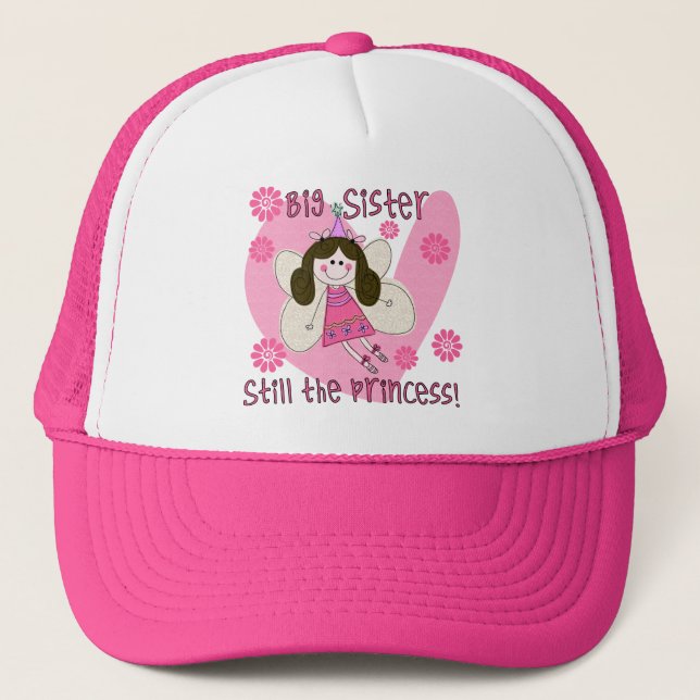 Casquette Grande soeur encore la princesse (Devant)