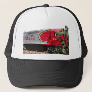 Casquette Grande vue d'un modèle de moteur de train