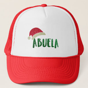 Casquette Grandma Abuela Parties scintillant Père Noël Bas