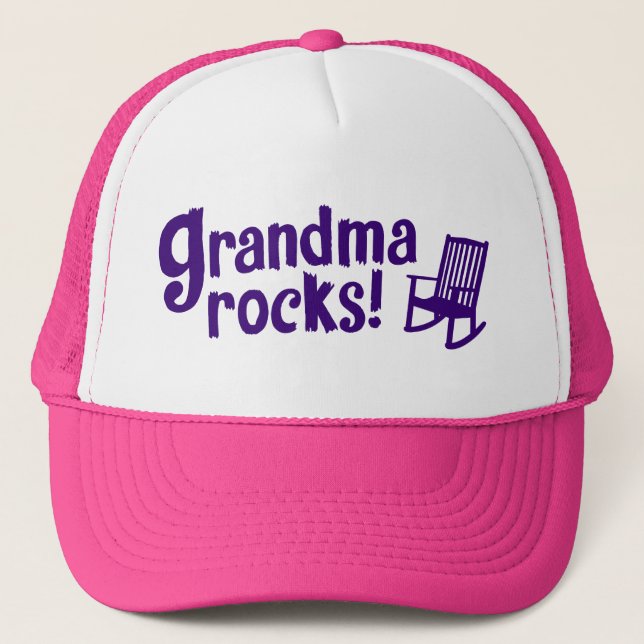 Casquette Grandma Rocks (Devant)