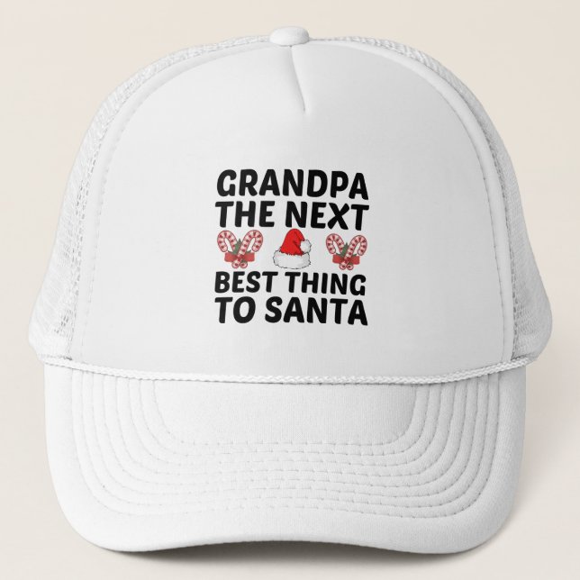 CASQUETTE GRANDPA LA PROCHAINE MEILLEURE CHOSE À PÈRE NOËL (Devant)