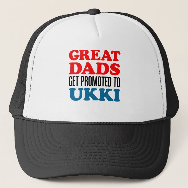 Casquette Grands papas promu Ukki (Devant)