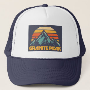 Casquette Granite Peak Montana Rétro Turquoise