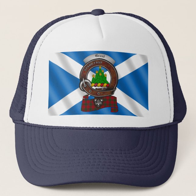 Casquette Grant Clan Badge Trucker Chapeau (Devant)