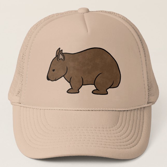Casquette Graphique de wombat (Devant)