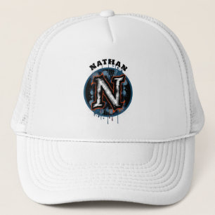 Casquette Graphique Graffiti urbain Monogramme personnalisab