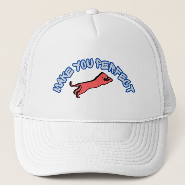 Casquette Graphique Rouge Parfaite Panther (Devant)