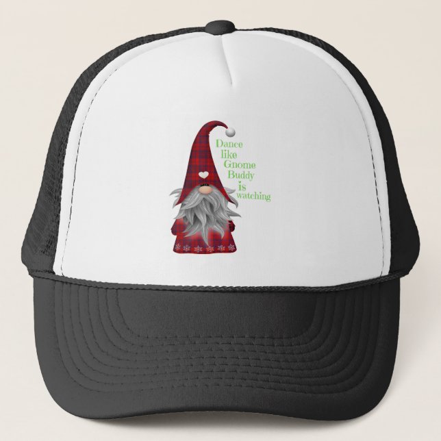 Casquette Graphisme de cadeau de Noël DANSE COMME UN LUTIN A (Devant)