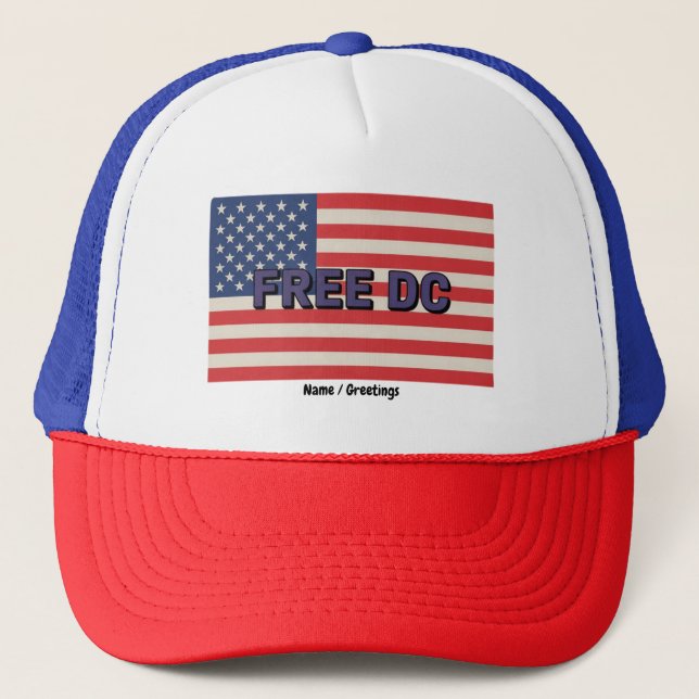 Casquette Gratuit DC Bold Graphic Show Support pour Washingt (Devant)