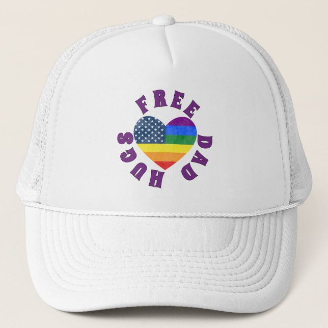 Casquette Gratuit Papa Hugs (Devant)
