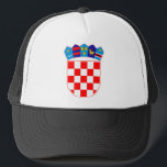 Casquette Grb Hrvatske, manteau des bras croate<br><div class="desc">Grb Hrvatske,  manteau des bras croate</div>