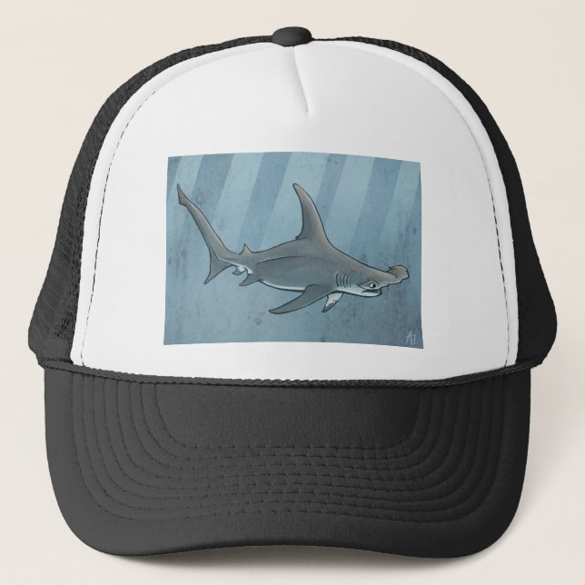 Casquette Great hammerhead shark (Devant)