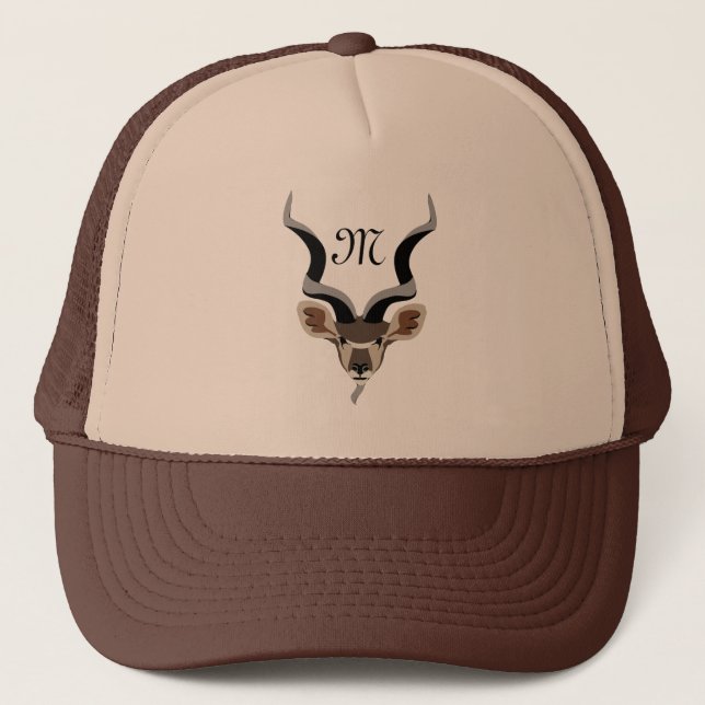 Casquette Greater Kudu Antelope Monogram (Devant)