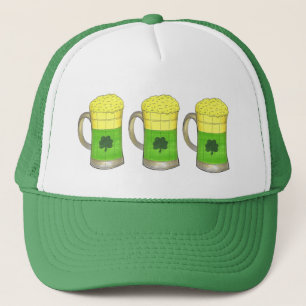 Casquette Green Beer Irlandais Shamrock Mug St. Patrick's Da