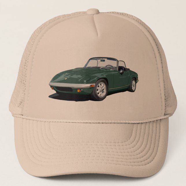 Casquette Green Elan S4 (Devant)