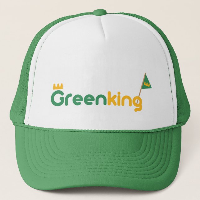 Casquette GREEN King HAT KING (Devant)