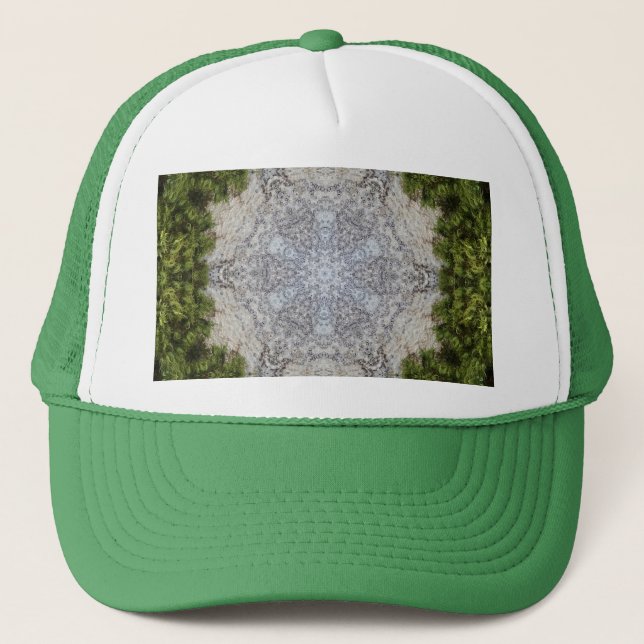 Casquette Green Moss & Earth Nature Art (Devant)