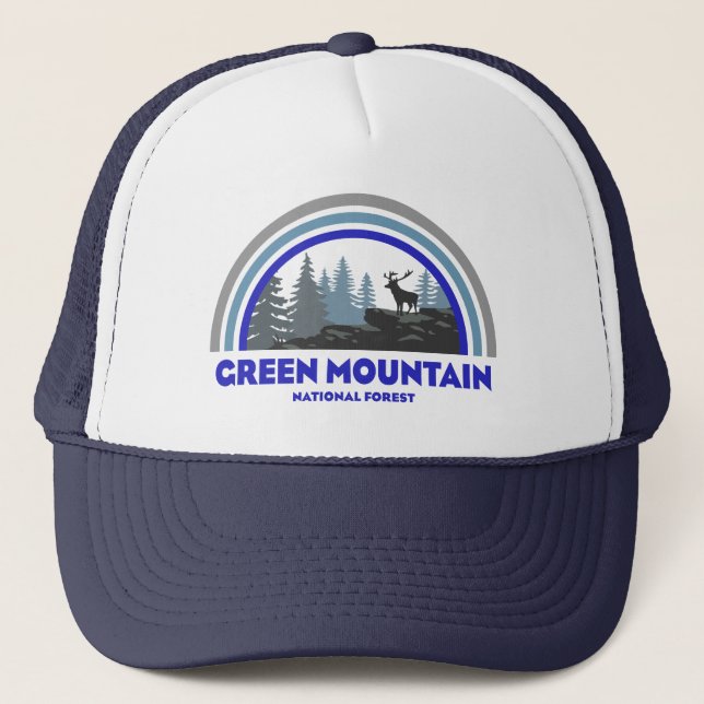 Casquette Green Mountain National Forest Rainbow Deer (Devant)