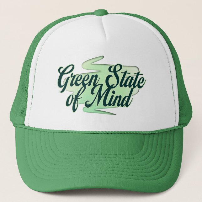 Casquette Green State of Mind St Patrick’s Day Shirt – boné (Devant)