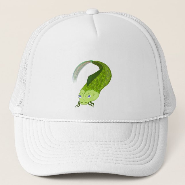 Casquette Greenish Fish (Devant)