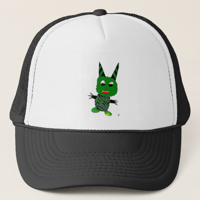 Casquette Gremlin vert (Devant)