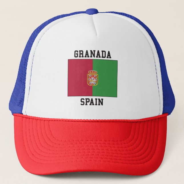 Casquette Grenade Espagne (Devant)