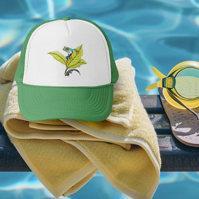 Casquette Grenouille à arbre rouge (Créateur téléchargé)