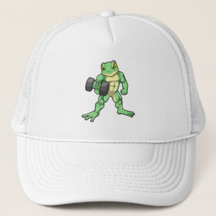Casquette Grenouille à Bodybuilding avec Dumbbell