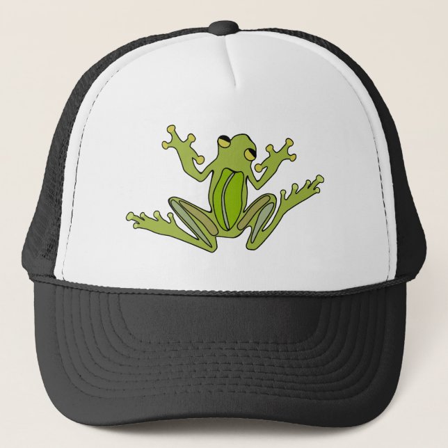 Casquette Grenouille à chapeau de camion (Devant)