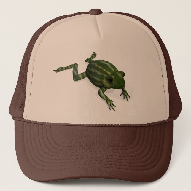 Casquette Grenouille à pastèque (Devant)