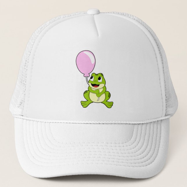 Casquette Grenouille avec ballon (Devant)