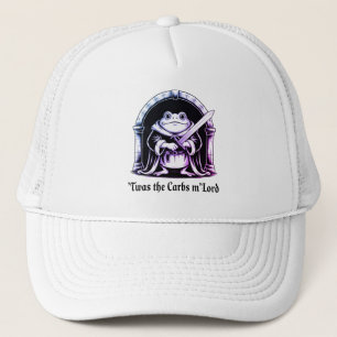 Casquette  Grenouille mignonne avec une épée et blague sur l