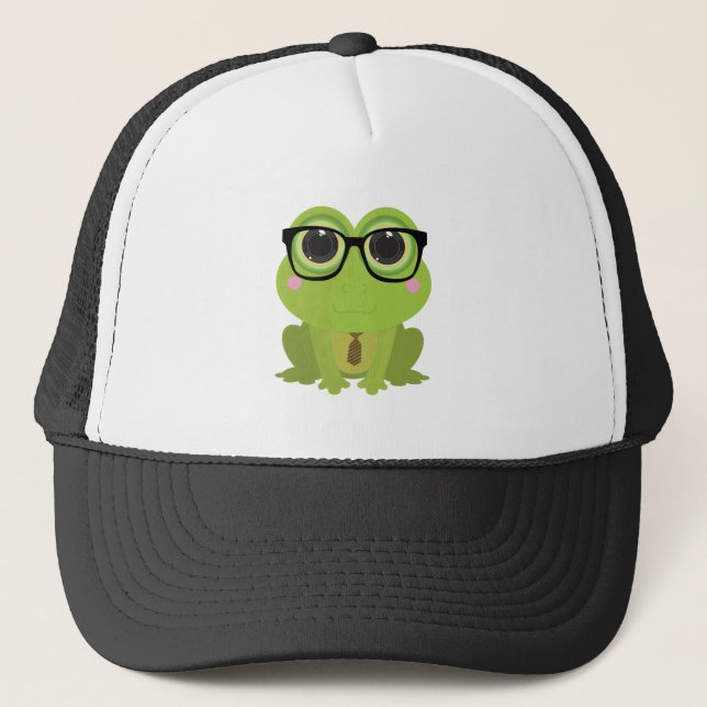 Casquette Grenouille Nerd (Devant)