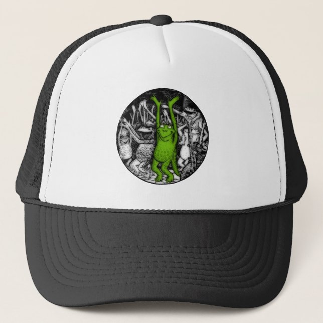 Casquette Grenouilles encourageantes (Devant)
