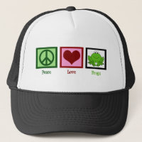 Grenouilles Peace Love