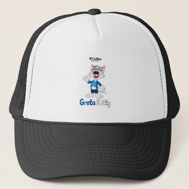 Casquette Greta Kitty  (Devant)