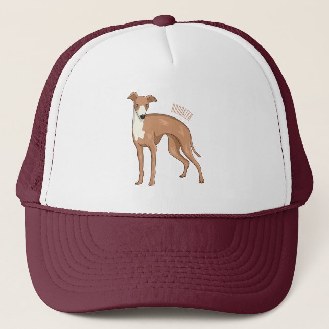 Casquette Greyhound dog (Devant)
