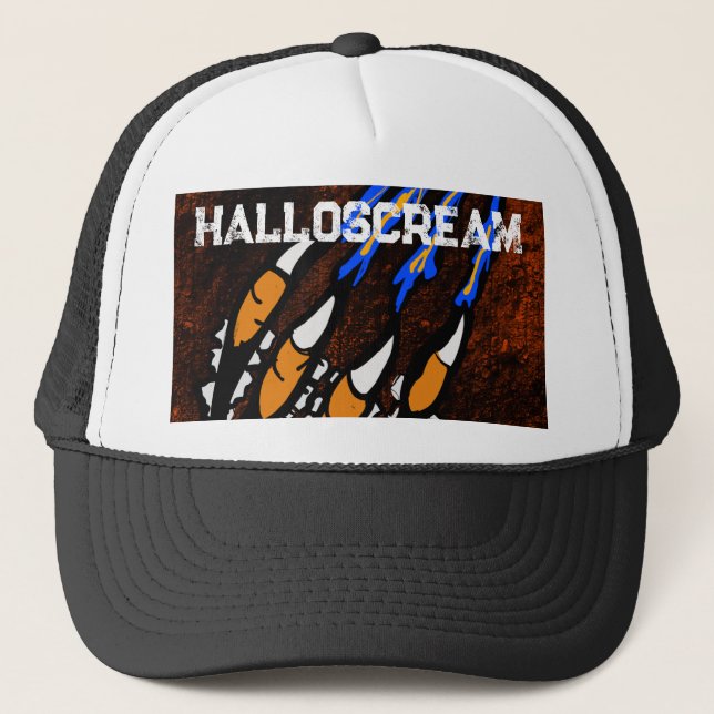 CASQUETTE GRIFFES D'HALLOWEEN (Devant)