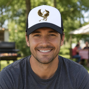 Casquette Griffon Mythique Fantastique Brun Majestueux