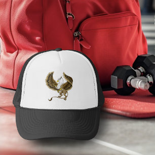 Casquette Griffon Mythique Fantastique Brun Majestueux