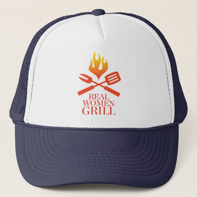 Casquette Gril de vraies femmes (Devant)