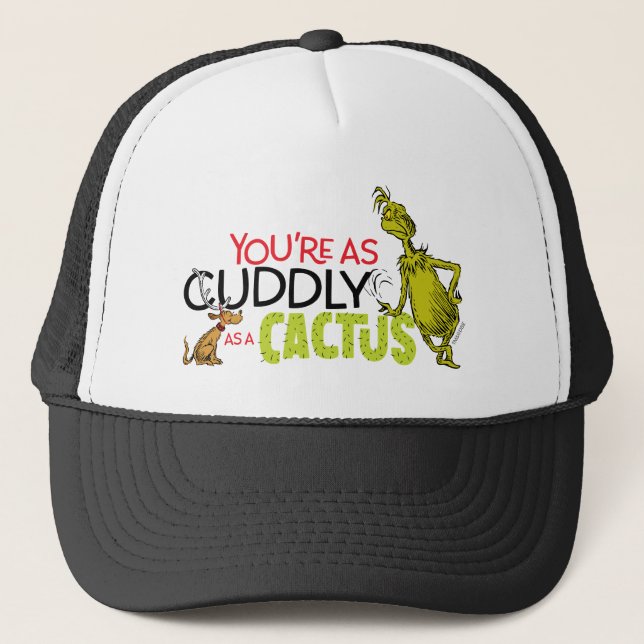 Casquette Grille | Vous êtes aussi mou qu'un Cactus Cote (Devant)