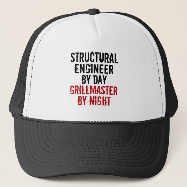 Casquette Grillmaster ingénieur de structure (Devant)